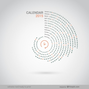 Round 2015 calendar Round 2015 calendar
