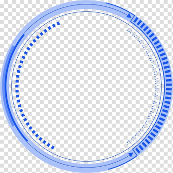 Round blue frame , Awaken For Wellness Phonograph record Massage The Quarrymen, Blue Science Fiction Grid Iron Man AI Jarvis transparent background PNG clipart