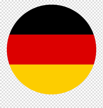 Round Germany Flag PNG Transparent Image