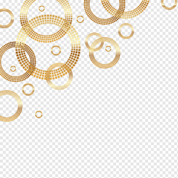 round gold-colored digital illustration, Circle Gold Euclidean, golden ring, love, angle, golden Frame png
