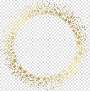 Round gold star logo, Star frame A, Stars Border Frame transparent background PNG clipart