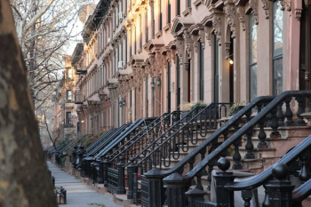 Row Of City Houses