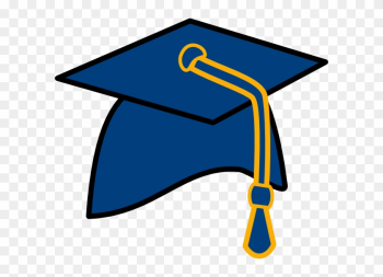 Royal Blue Graduation Hat