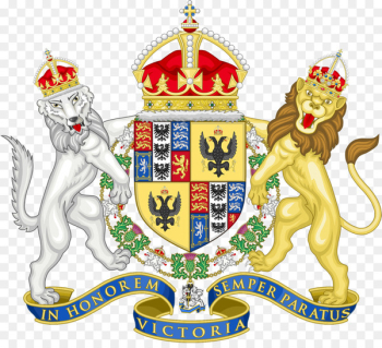 Royal coat of arms of the United Kingdom Victoria Crest Supporter - royal shield 