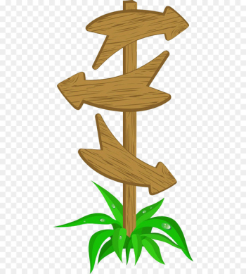 Royalty-free Clip art - Cartoon hand painted wooden signboard 