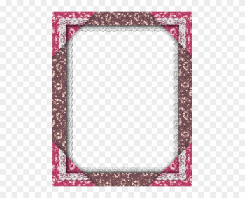 Roze En Bruin Transparante Png-frame - Picture Frame