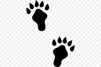 Rubber stamp Postage Stamps Paw Animal track Printing - Animal Track 