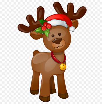 Rudolph Santa Claus Christmas Clip art - Rudolph PNG Clip Art Image 