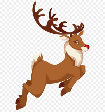 Rudolph Santa Claus Reindeer Christmas Clip art - Christmas Rudolph PNG Clip Art Image 