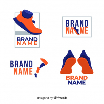 Running shoe logos Running shoe logos