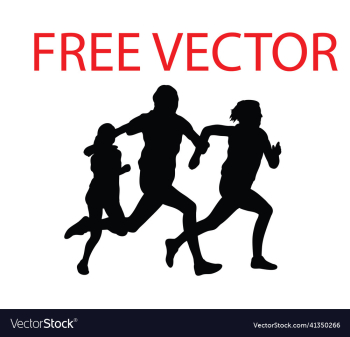 running sport silhouette art design running sport silhouette art design