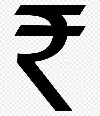 Rupee Symbol Png Clipart - Indian Rupee Symbol