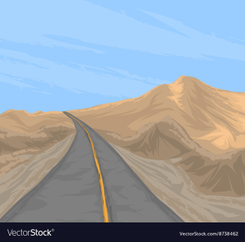 Rural scene vector image Rural scene vector image