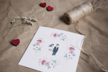 Rustic wedding dvd envelope Rustic wedding dvd envelope