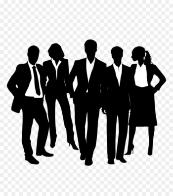 Rxe9sumxe9 Template Writing Business - Black business people silhouettes 