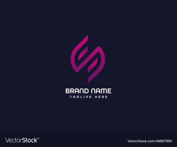 s modern letter logo s modern letter logo