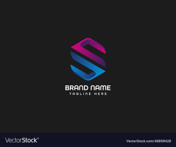 s modern letter logo s modern letter logo
