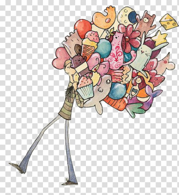 S, person with balloons illustration transparent background PNG clipart S, person with balloons illustration transparent background PNG clipart
