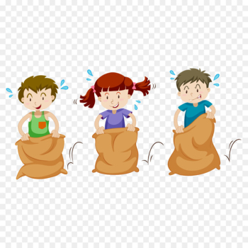 Sack race Gunny sack Royalty-free Clip art - student Sack race Gunny sack Royalty-free Clip art - student