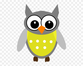 Sad Owl Cliparts - Wise Owl Clipart