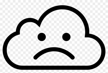 Sad Rain Cloud Clipart For Kids - Sad Cloud Icon Sad Rain Cloud Clipart For Kids - Sad Cloud Icon