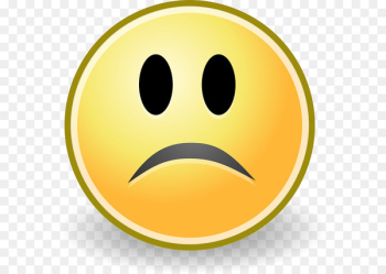 Sadness Smiley Emoticon Clip art - Smiley Face Emoji With No Background 