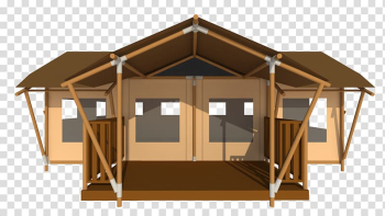 Safari lodge Tent Table Accommodation Campsite, luxury frame transparent background PNG clipart