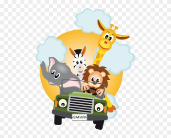 Safari Sticker Party - Safari Animals Clipart Png Safari Sticker Party - Safari Animals Clipart Png