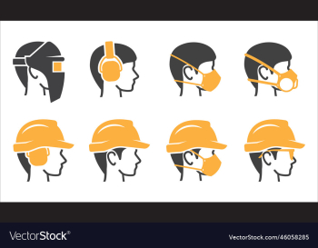 safety man icon set safety man icon set