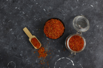 Saffron spice herb in wooden spoon Free Photo Saffron spice herb in wooden spoon Free Photo