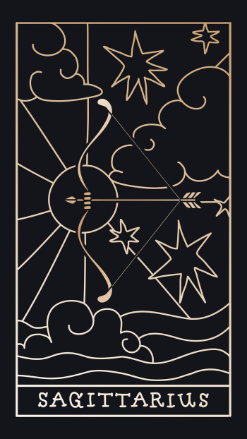 Sagittarius iPhone wallpaper, black and | Free PSD Illustration - rawpixel Sagittarius iPhone wallpaper, black and | Free PSD Illustration - rawpixel