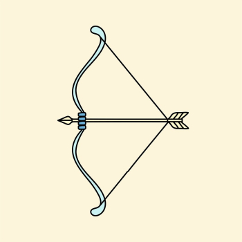 Sagittarius zodiac sign illustration doodle | Free Vector - rawpixel Sagittarius zodiac sign illustration doodle | Free Vector - rawpixel