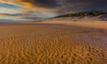 Sahara Desert Sunset View Sahara Desert Sunset View