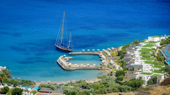Sail Boat In Body Of Water Sail Boat In Body Of Water
