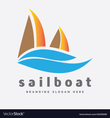 sail boat logo sail boat logo
