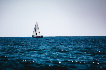 Sail Boat on the Beach Sail Boat on the Beach