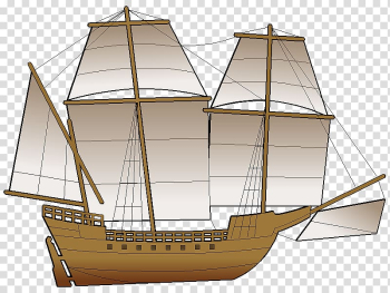 Sail Brigantine Clipper Ship of the line Galleon, sail transparent background PNG clipart