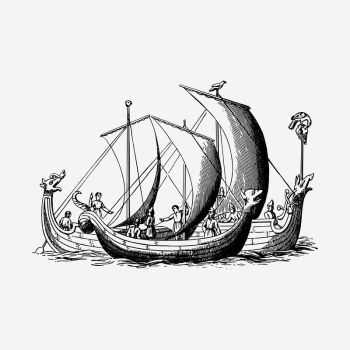 Sailing ship clipart illustration psd. | Free PSD - rawpixel Sailing ship clipart illustration psd. | Free PSD - rawpixel