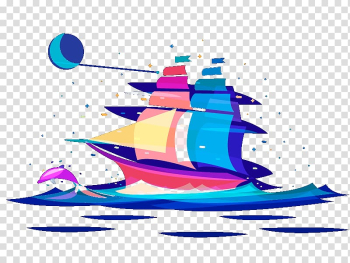 Sailing ship Drawing, Color sailing transparent background PNG clipart Sailing ship Drawing, Color sailing transparent background PNG clipart