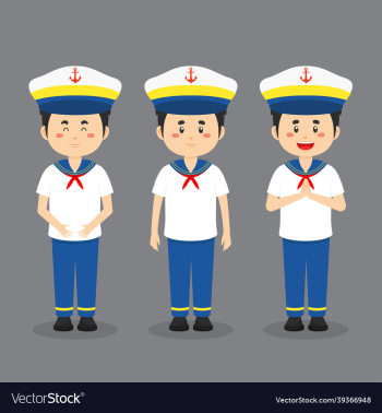 sailor character with various expression sailor character with various expression