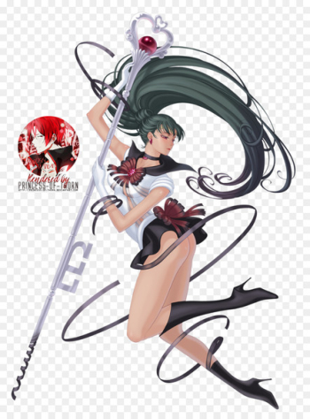 Sailor Pluto Sailor Mercury Drawing Sailor Moon Art - PLUTO 