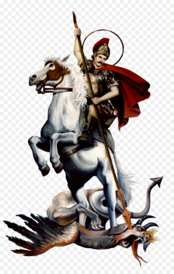 Free: Saint George and the Dragon Michael Ravadinovo - dragon png ...