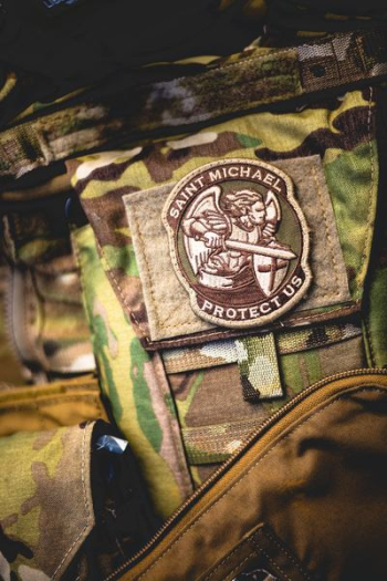 Saint Michael Protectus patch Saint Michael Protectus patch
