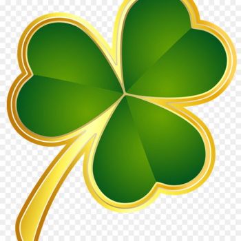 Saint Patrick's Day St. Patrick's Day Shamrocks Republic of Ireland Portable Network Graphics - gold 
