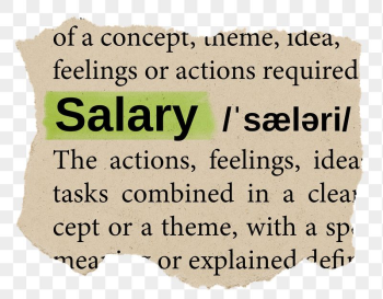 Salary png word sticker, torn | Free PNG - rawpixel Salary png word sticker, torn | Free PNG - rawpixel
