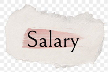 Salary png word sticker typography, | Free PNG - rawpixel Salary png word sticker typography, | Free PNG - rawpixel