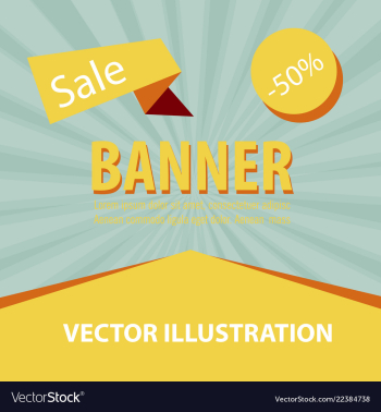 Sale banner big sale banner template design sale vector image Sale banner big sale banner template design sale vector image