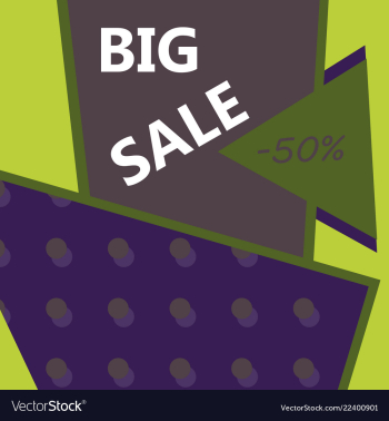 Sale banner big sale banner template design sale vector image Sale banner big sale banner template design sale vector image