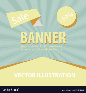 Sale banner big sale banner template design sale vector image Sale banner big sale banner template design sale vector image