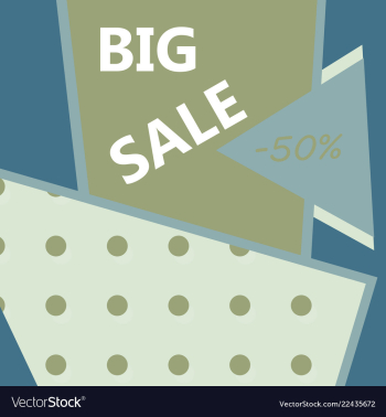 Sale banner big sale banner template design sale vector image Sale banner big sale banner template design sale vector image